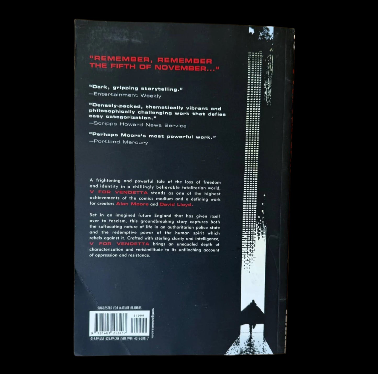 V for Vendetta by Alan Moore