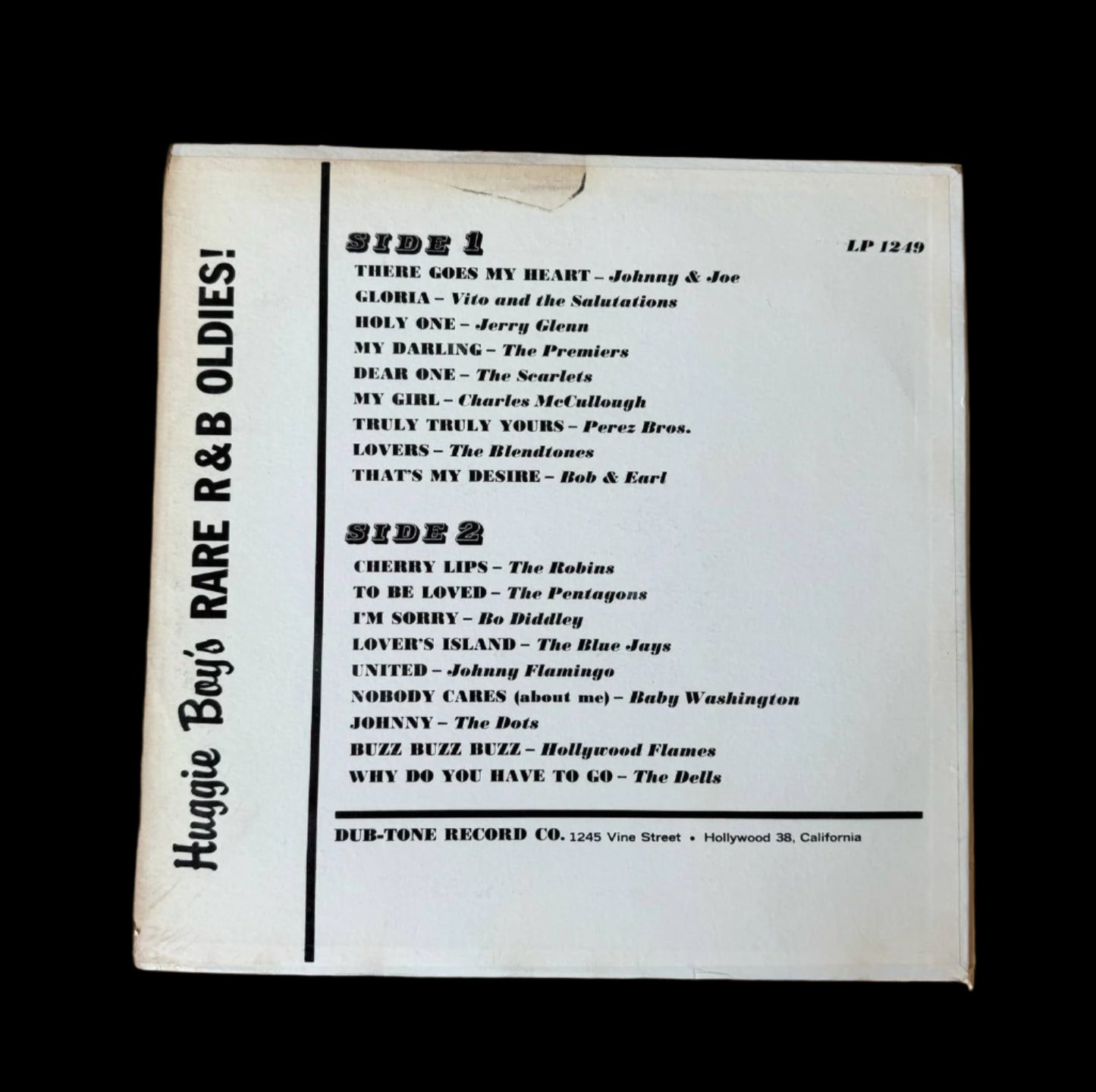 Huggie Boy Oldies Compilation – Vintage Vinyl LP