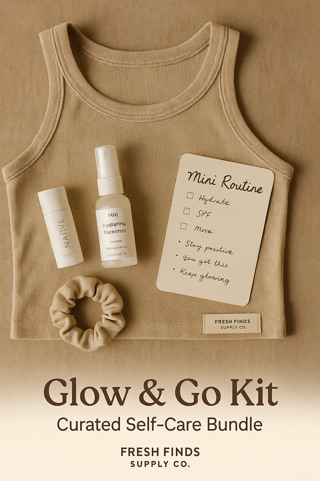 Glow & Go Kit – Curated Self-Care Bundle