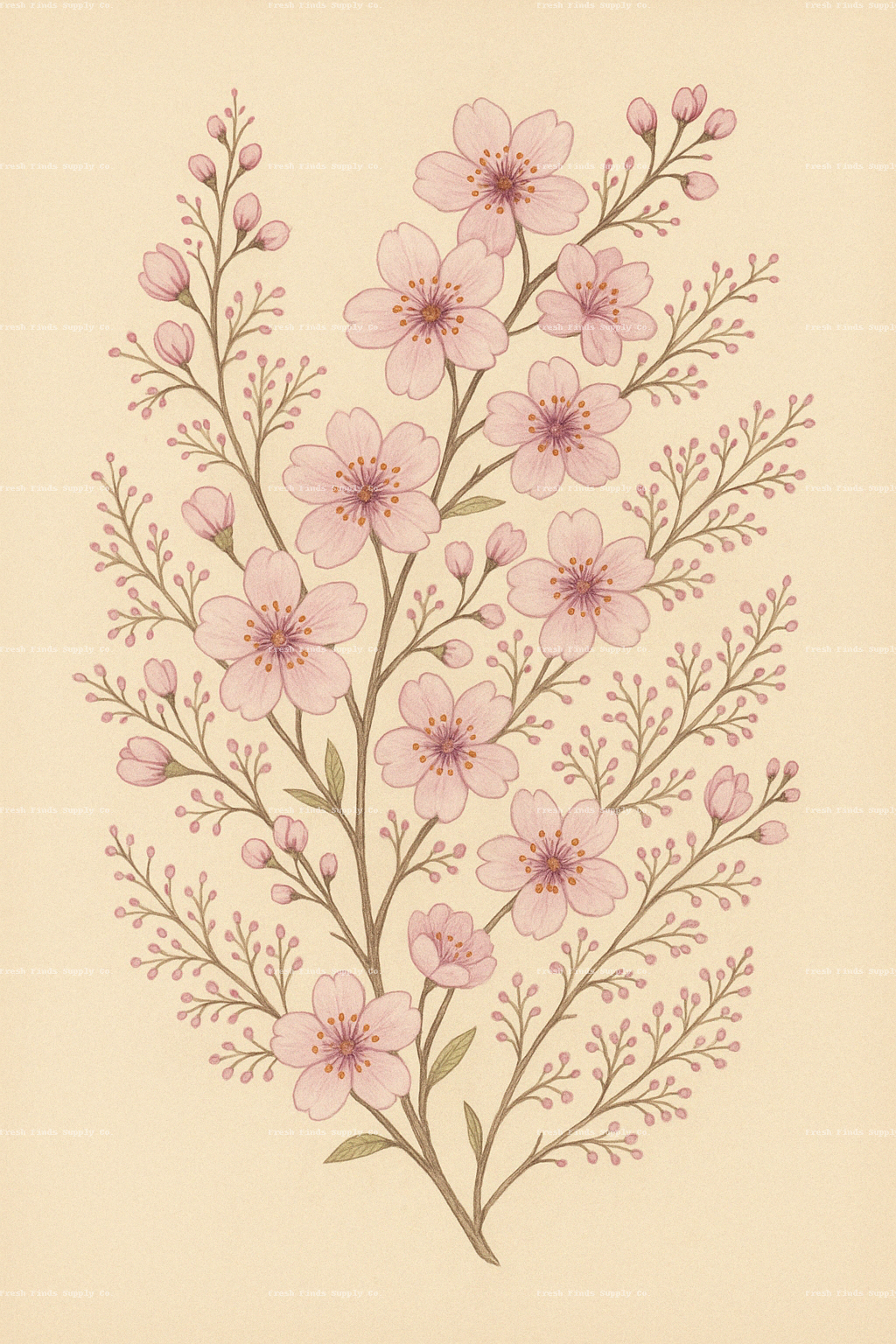 Fresh Prints: Sakura Blossom