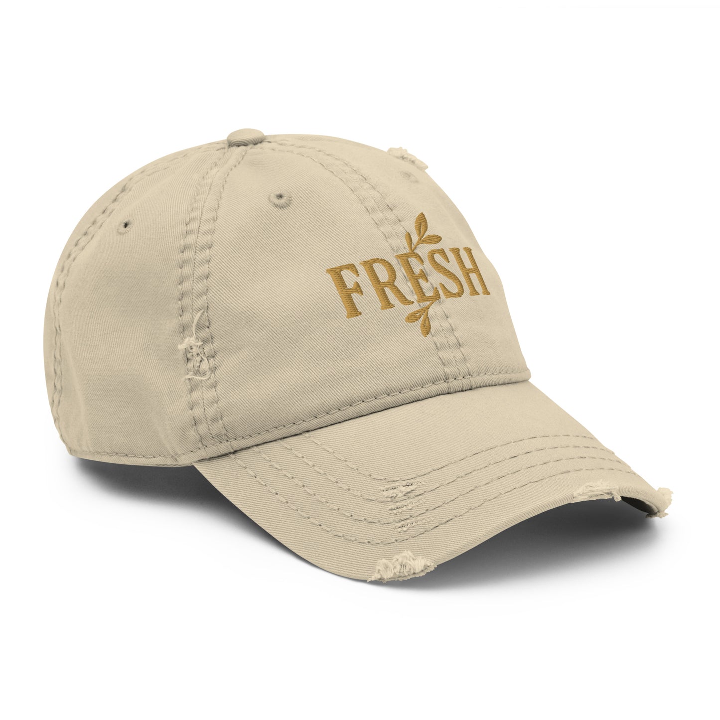 Fresh Distressed Dad Hat