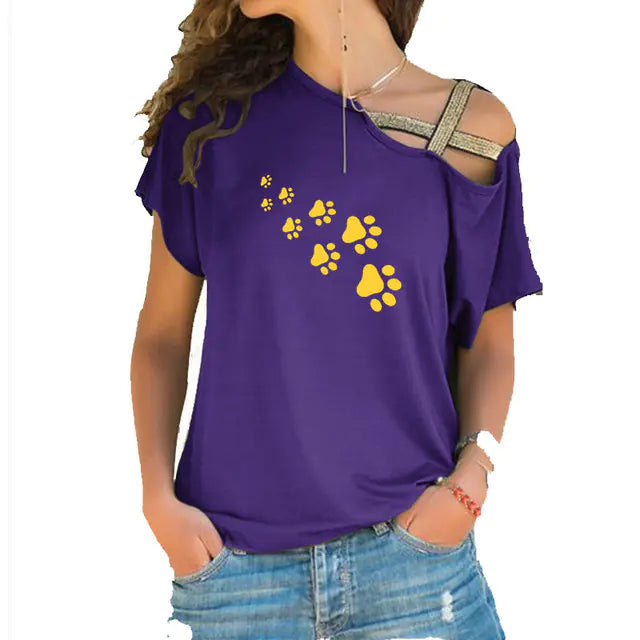Cat Paws Print Harajuku Women’s T-Shirt