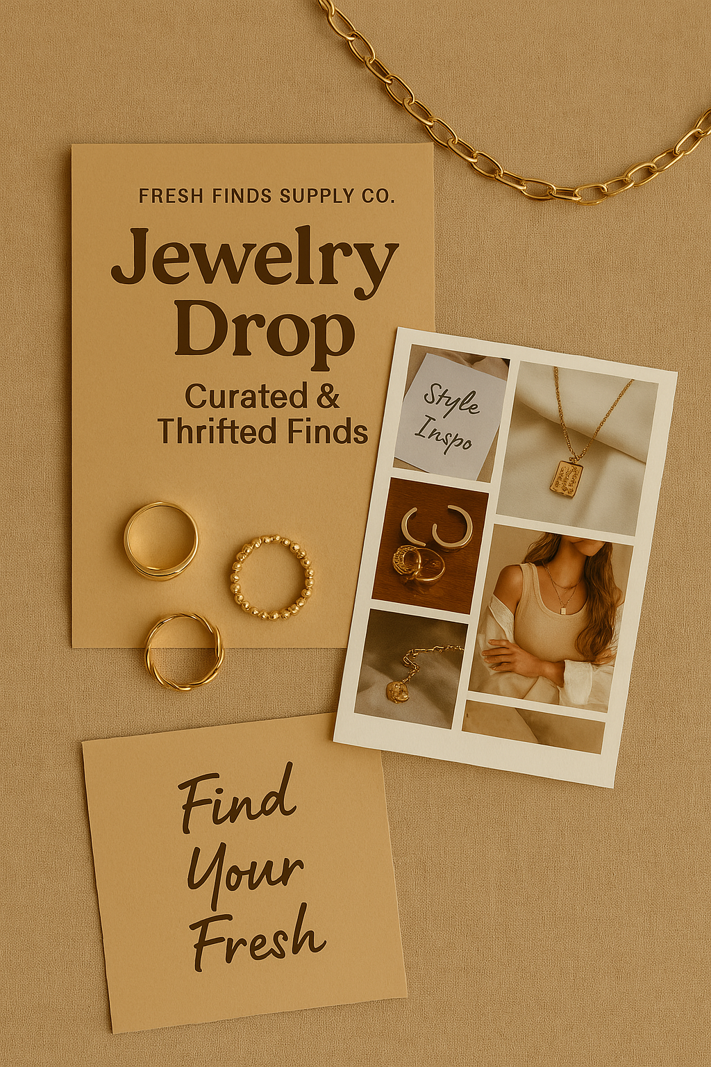 Jewelry Drop – Thrifted & Curated Finds