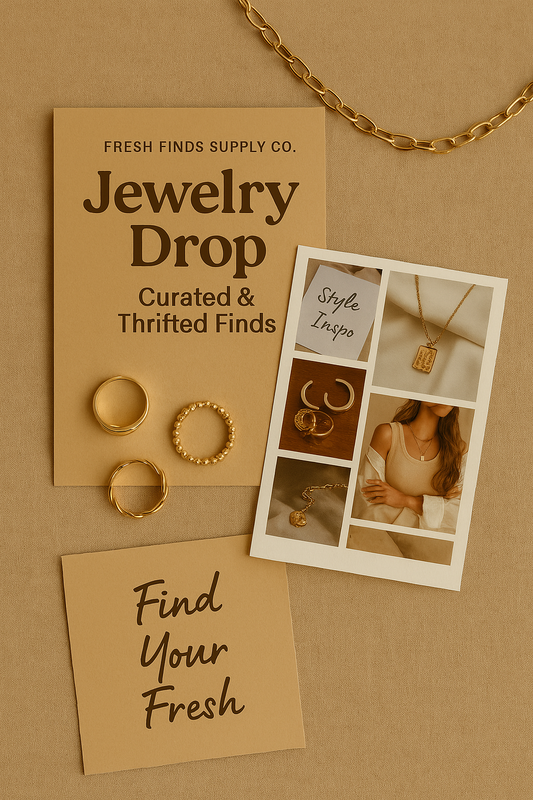 Jewelry Drop – Thrifted & Curated Finds