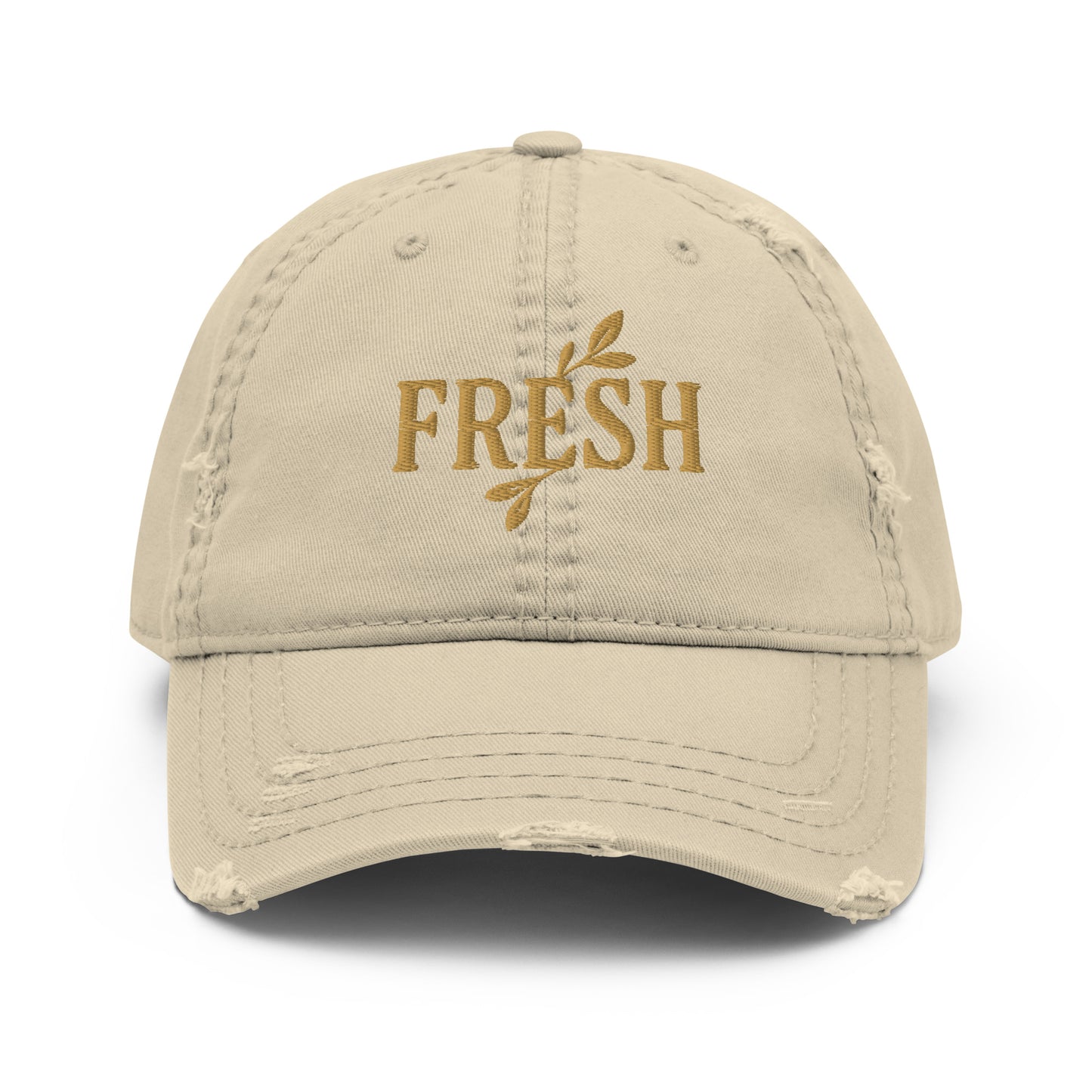 Fresh Distressed Dad Hat