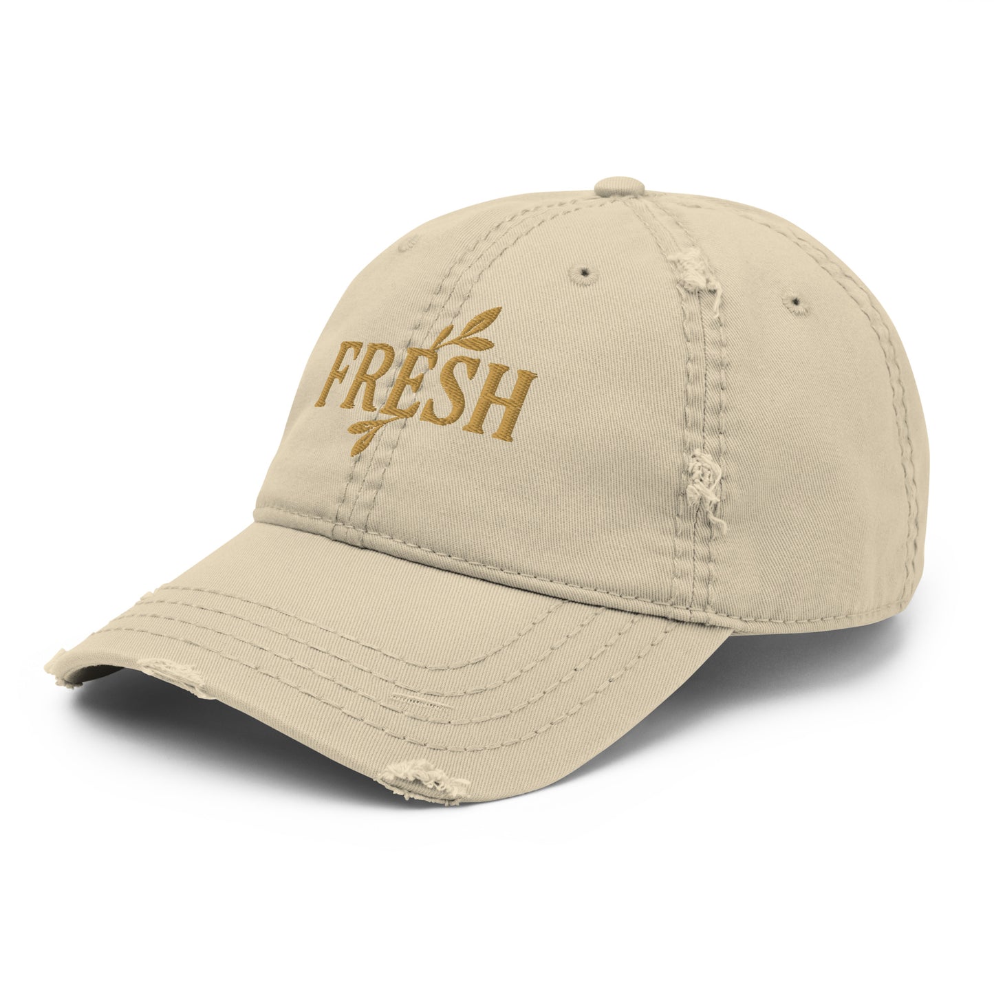 Fresh Distressed Dad Hat