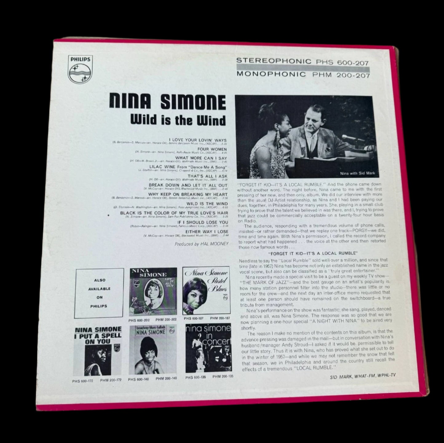 Nina Simone – Wild Is the Wind – Vintage Vinyl LP
